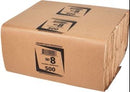 8lb Brown Paper Bag 500/PKG 61/4 X 33/4 X 12.5