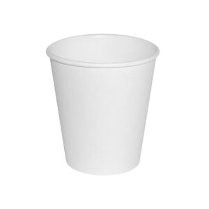 8 oz. Single Wall PE Cup White 1000/cs