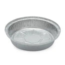Vicbay Foil Take-Out Container Base 8" Round Hemmed Edge 500/Case