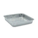 Cake Pan 8"  x 1.3" Aluminum Silver Square 500/Case