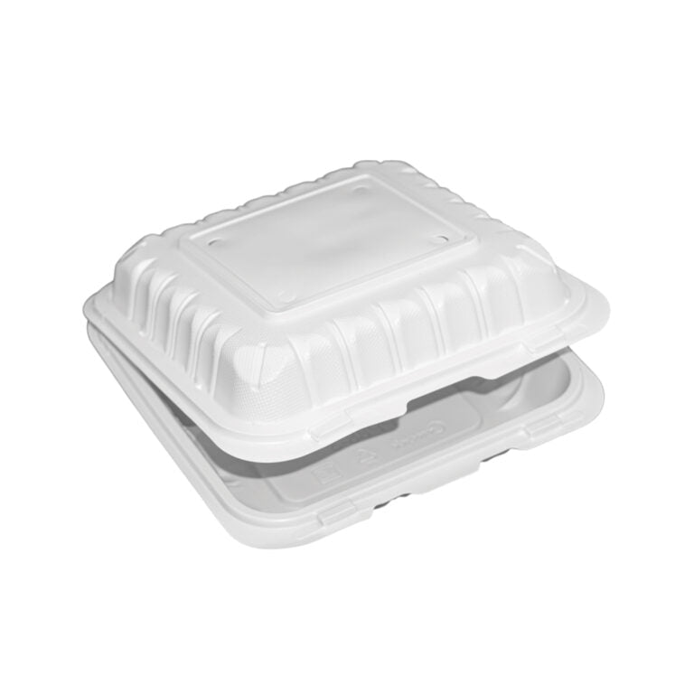 MFPP 8×8″ Hinged Lid Container 150/cs