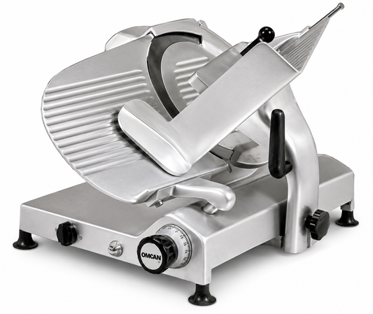 Omas 12″ Gear-Driven Heavy-Duty Meat Slicer | Trento – 0.35 HP, 110 V