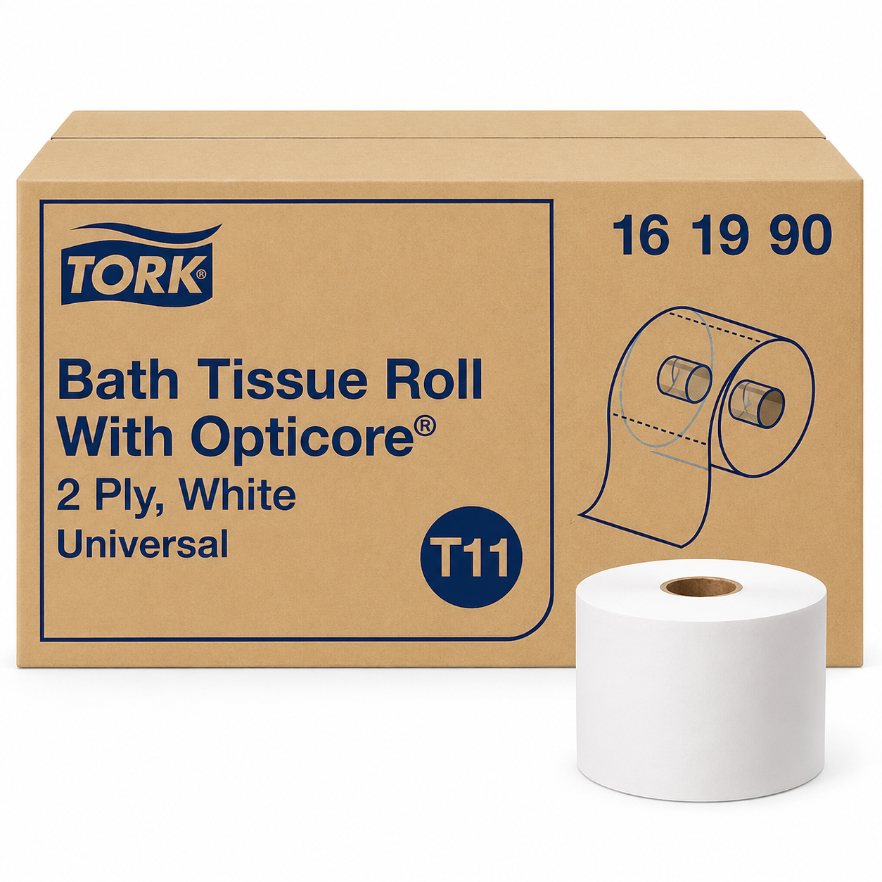 Tork OptiCore® Toilet Paper 2 ply - 36x865 sheets