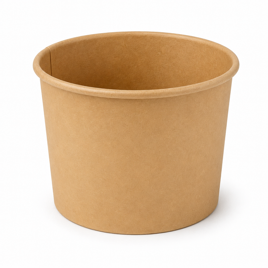 16oz Kraft Paper Soup Bowl 1000/cs