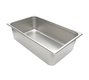 STEAM PAN FULL SIZE 6" DEEP 24 GAUGE STAINLESS STEEL