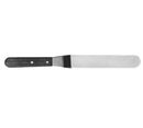 BAKER'S SPATULA 7-7/8" BLADE OFFSET WOOD HANDLE SS