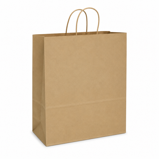 Mart Paper Shopper Handle Bag 13″ x 7″ x 17″ 250/pk