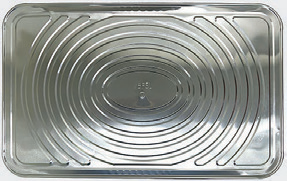 Lid Flat Full Size 20.75X12.875 IN Aluminum For Steam Table Pan 50/Case