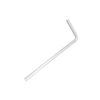 PLA Straws Compostable Wrapped - 8-8.5"H / White / Folding Straws (5000/CS)