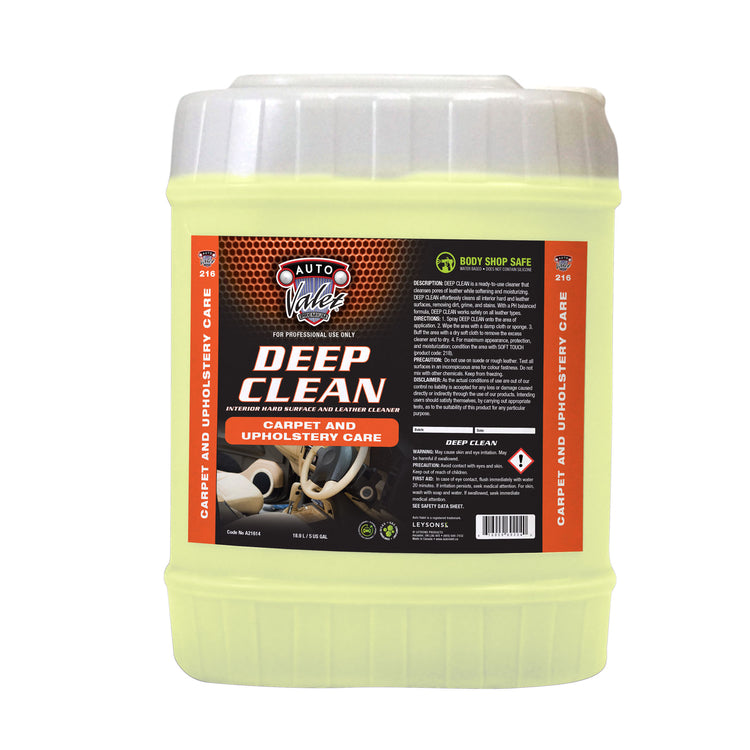 DEEP CLEAN - INTERIOR HARD SURFACE AND LEATHER CLEANER