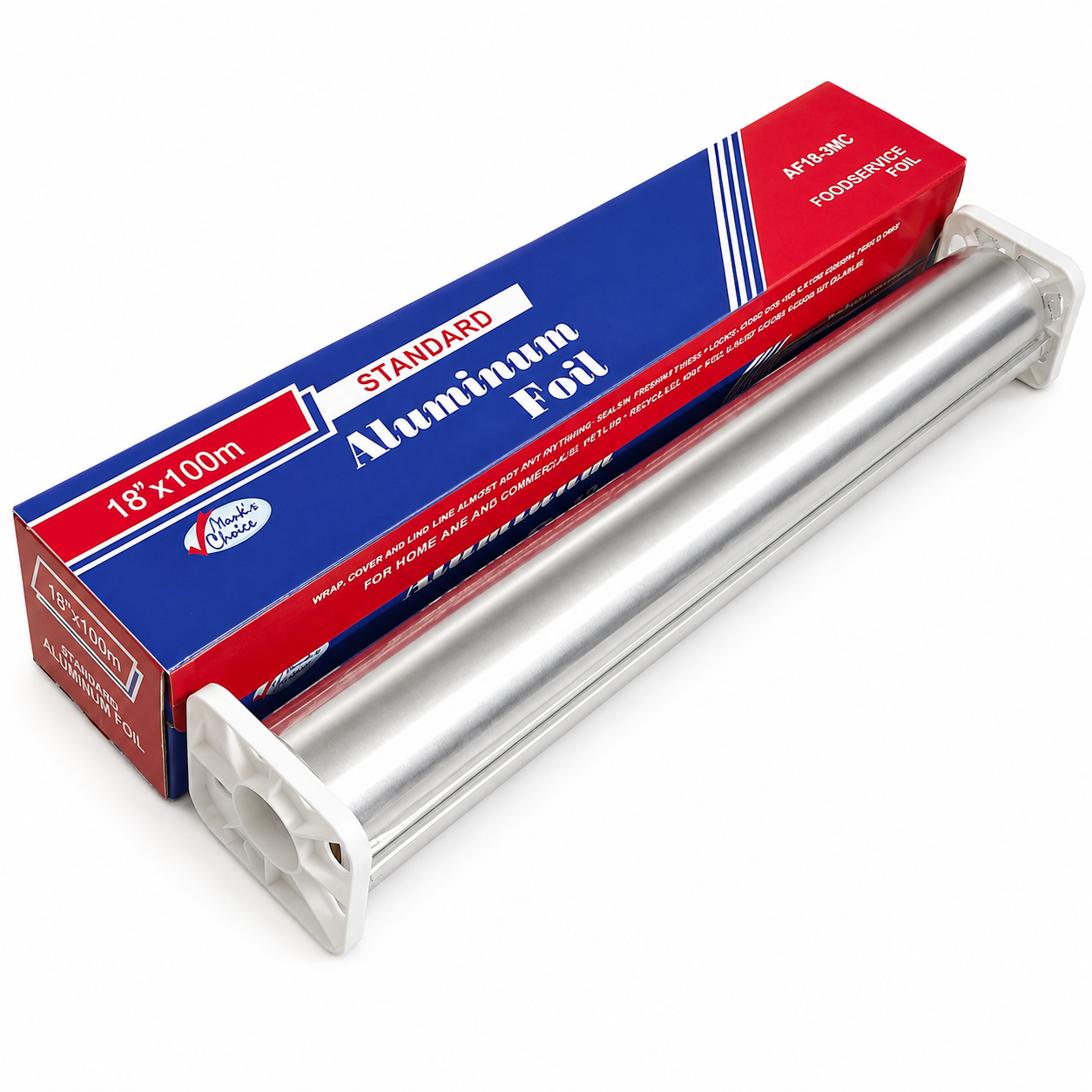 18" x 100m Aluminum Foil Roll