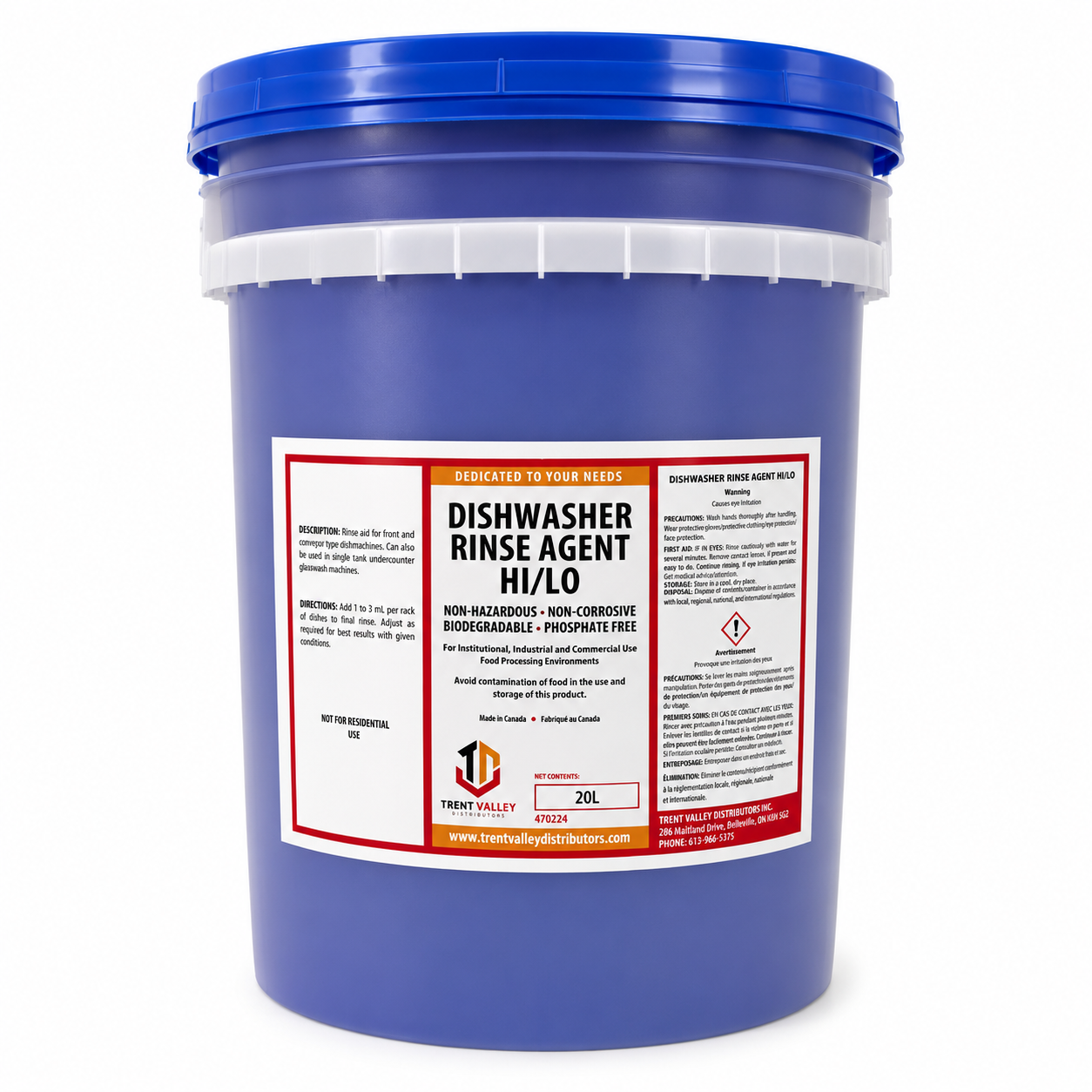 Dishwash Rinse Agent 20lt