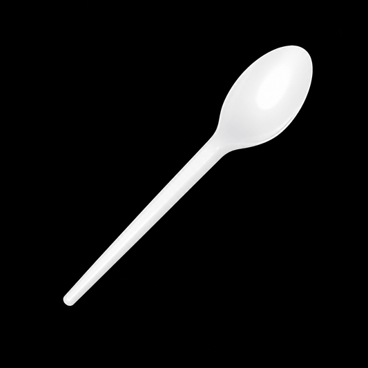 6.5" CPLA Compostable Spoons (1000/cs)