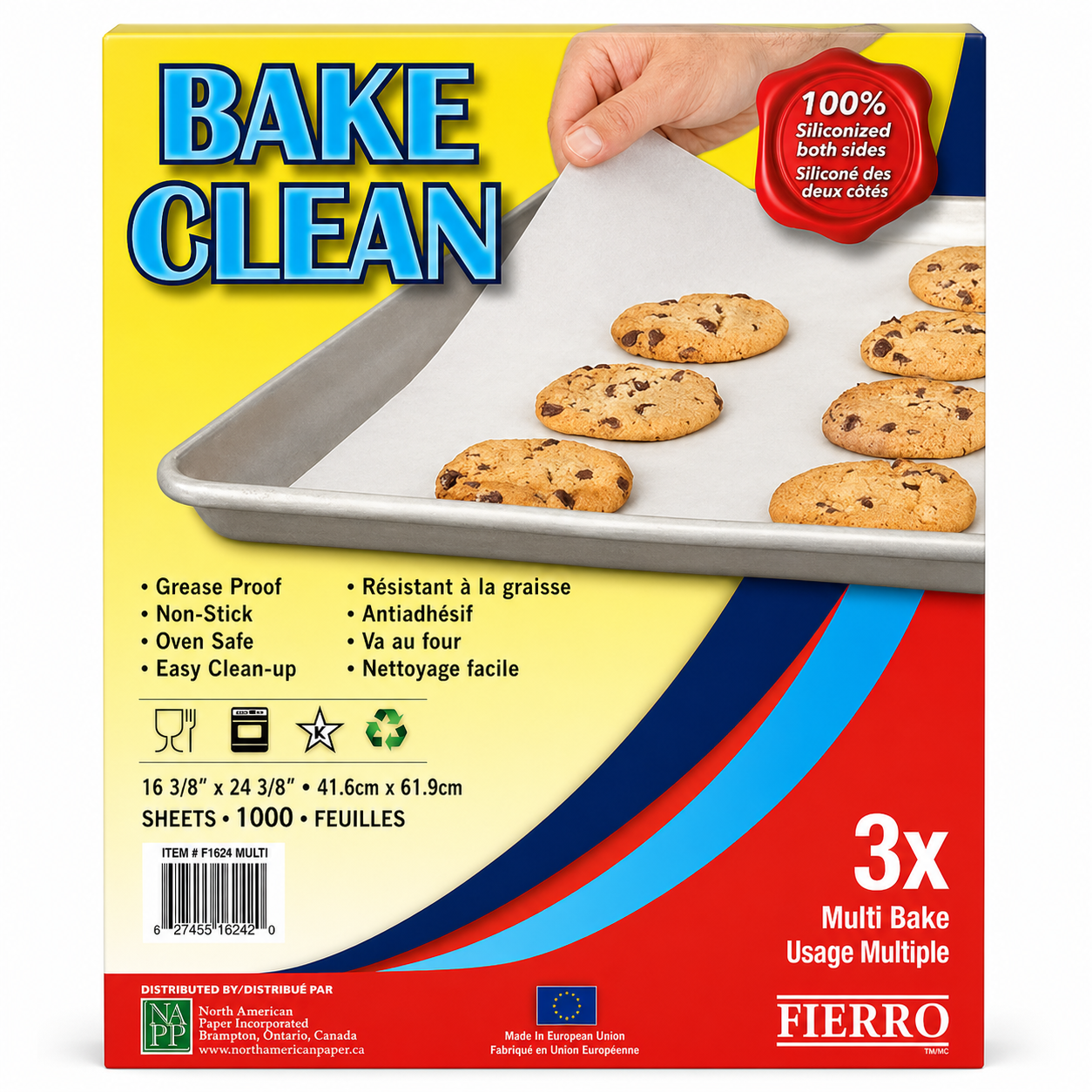 16X24 SILICONE ECO BAKE PAPER @1000