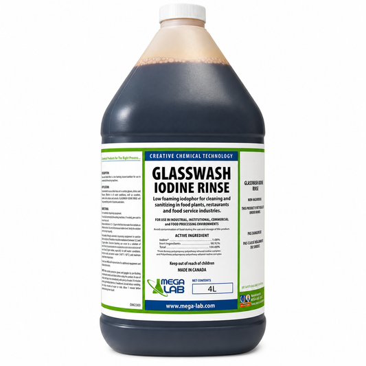 Glasswash Iodine Rinse 4lt