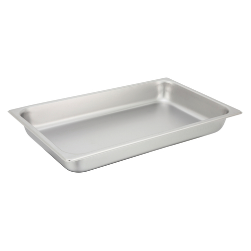 Steam Pan, Full size, 24 gauge stainless steel, NSF