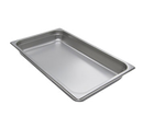 STEAM PAN  FULL SIZE 2-1/2" DEEP 24 GAUGE STAINLESS STEEL