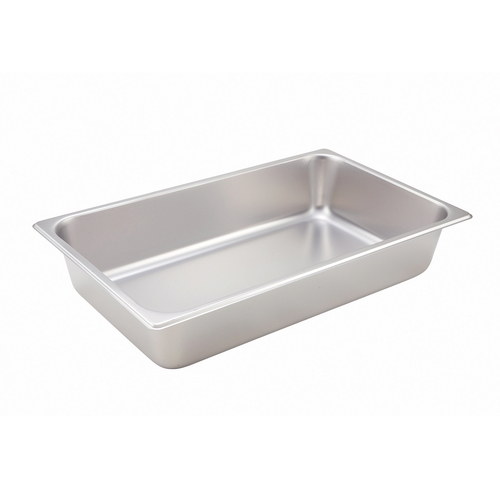 Steam Pan, Full size, 24 gauge stainless steel, NSF