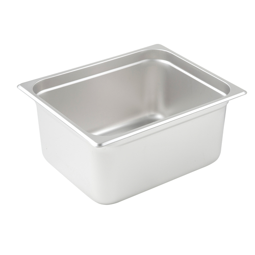 Steam Pan, Half size, 24 gauge stainless steel, NSF