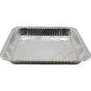 Vicbay Steam Table Pan 1/2 Size Aluminum Rectangle Shallow 100/Case