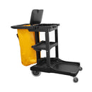 JANITORS CART INCLUDES 100LHEAVY DUTY ZIPPERED BAG