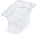 FOOD PAN, 1/9 SIZE, 4" DEEP