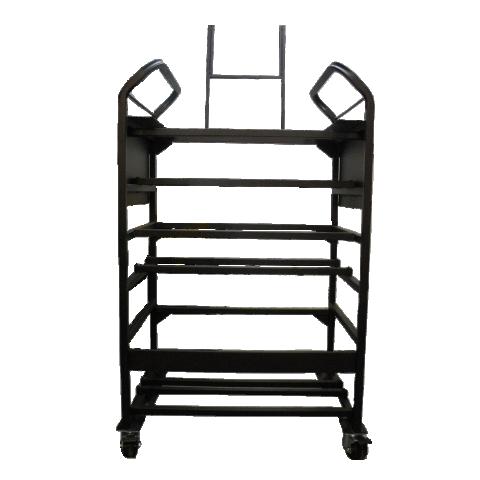 Black Metal Detailing Cart