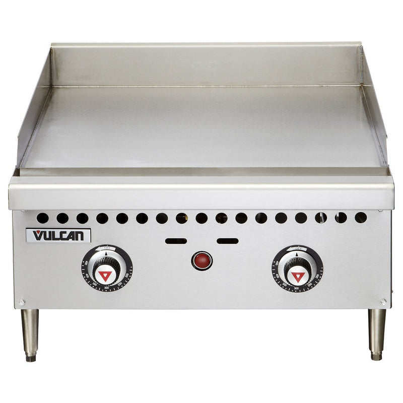 Griddle, 24" with Thermostat (Specify Gas Type)