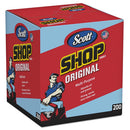 SCOTT ORIGINAL SHOP TOWEL 200/BOX 8BOX/CASE POP UP