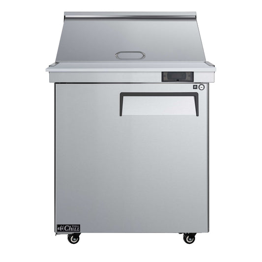 27" Refrigerated Mega Top Prep Table