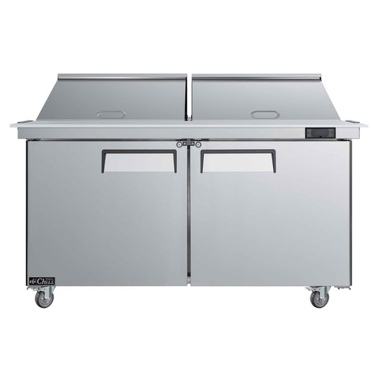 60" Refrigerated Mega Top Prep Table