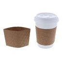 HOT BEVERAGE CUP SLEEVE (KRAFT) 1600 per case