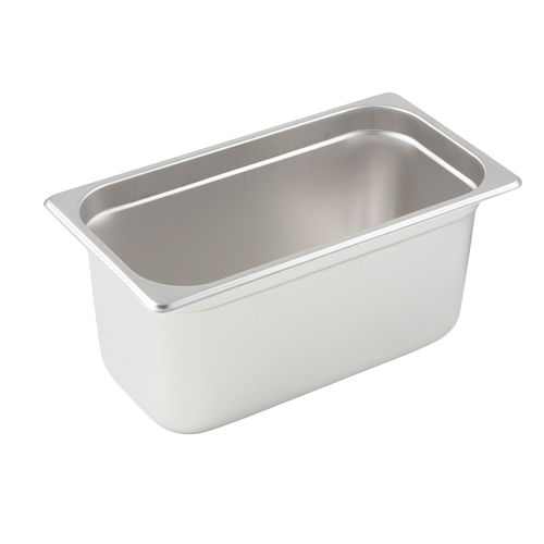 Steam Pan, 1/3 size, 24 gauge stainless steel, NSF